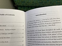 Robert Hanson As biography of billionaire entrepreneur Elon Musk